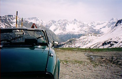 Triumph Spitfire 1500 - voyage en Italie