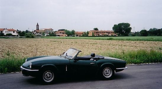 Triumph Spitfire 1500 - voyage en Italie