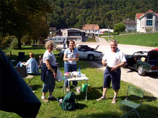 l'Amicale Spitfire dans le Haut Doubs