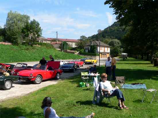 l'Amicale Spitfire dans le Haut Doubs