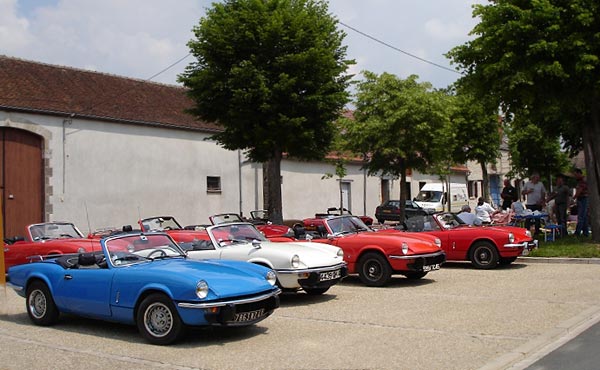 Amicale Spitfire - Balade de Sully sur Loire  Yvre le Chatel