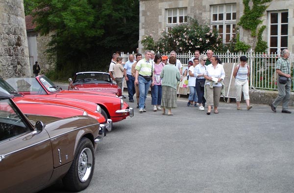 Amicale Spitfire - Balade de Sully sur Loire  Yvre le Chatel