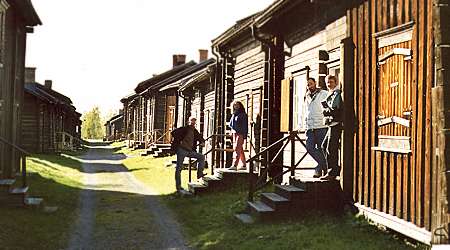 Anciennes maisons de Skelefteå