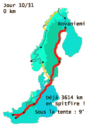 Pause à Rovaniemi