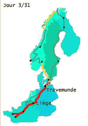 Traversée de l'Allemagne