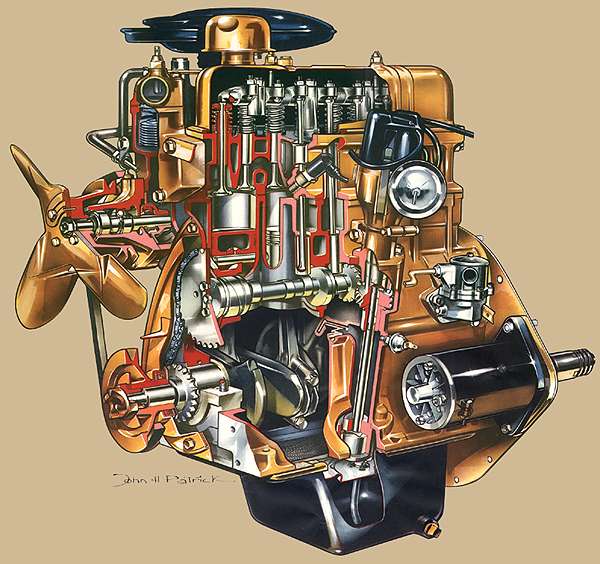 Triumph Herald engine