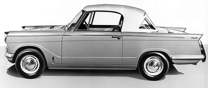 Triumph Herald cabriolet, 1960