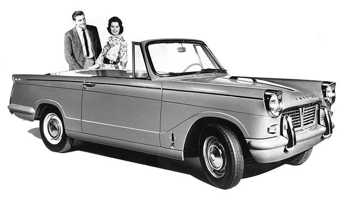 Triumph Herald cabriolet, 1960