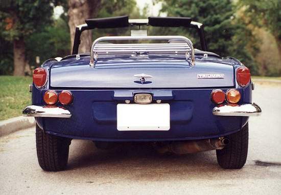 Triumph Spitfire MK3, USA