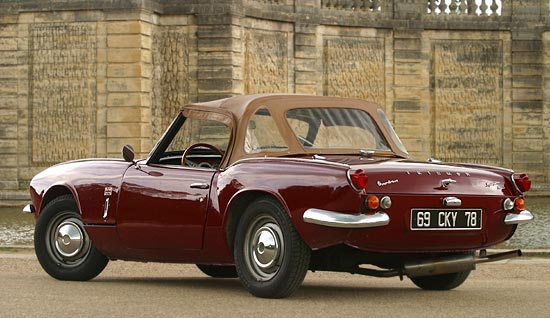 Triumph Spitfire mk3, damson red